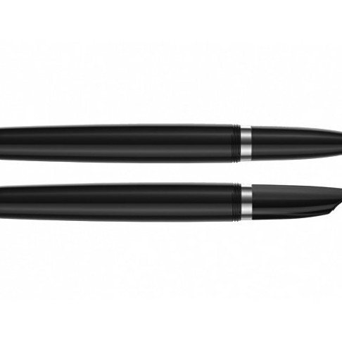 Перьевая ручка Parker 51 CORE BLACK CT, перо: F, цвет чернил: black, в подарочной упаковке.