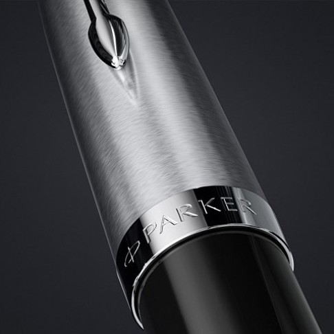 Перьевая ручка Parker 51 CORE BLACK CT, перо: F, цвет чернил: black, в подарочной упаковке.
