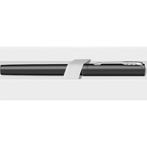 Ручка-роллер Parker Vector XL Black CT, стержень: F, цвет чернил:black, в подарочной упаковке
