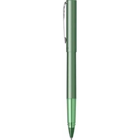 Ручка-роллер Parker Vector XL Green CT, цвет чернил black, стержень: F, в подарочной упаковке.