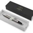 Шариковая ручка Parker IM Stainless Steel CT, стержень: M, цвет чернил: blue, в подарочной упаковке.