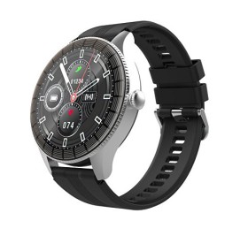Умные часы HIPER IoT Watch GTR, черный/голубой
