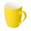 Кружка с покрытием soft-touch “Tulip Gum”, желтый (108C) (P)