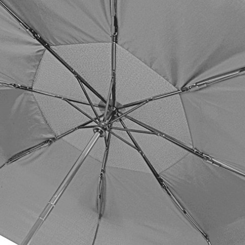 Зонт-автомат складной Canopy, серый (P)