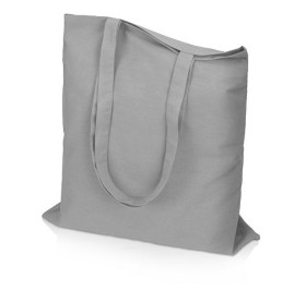 Сумка для шопинга Carryme 140 хлопковая, 140 г/м2, серый (P)