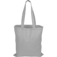 Сумка для шопинга Carryme 140 хлопковая, 140 г/м2, серый (P)