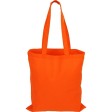 Сумка для шопинга Carryme 140 хлопковая, 140 г/м2, оранжевый