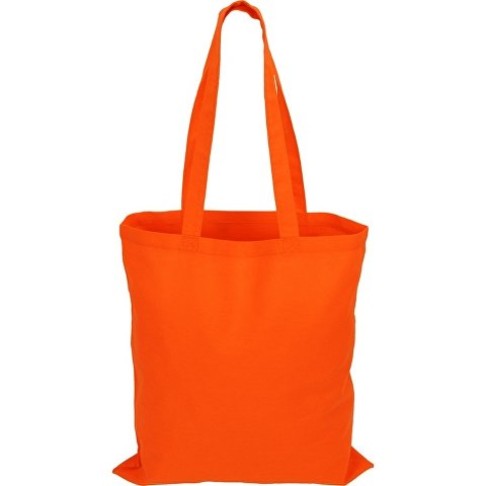 Сумка для шопинга Carryme 140 хлопковая, 140 г/м2, оранжевый