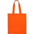 Сумка для шопинга Carryme 140 хлопковая, 140 г/м2, оранжевый