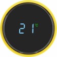 Вакуумный термос «Module X» с индикатором температуры, 500 мл, тубус, желтый 109C