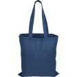 Сумка для шопинга Carryme 140 хлопковая, 140 г/м2, нейви