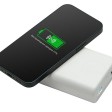 Внешний беспроводной аккумулятор 2-в-1 с функцией зарядки Apple Watch, QC/PD «AtomIQ», 10000 мАч, белый