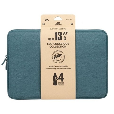 RIVACASE 7703 aquamarine ECO чехол для ноутбука 13.3-14