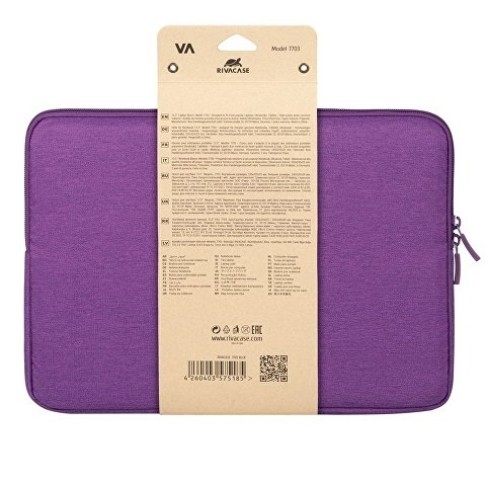 RIVACASE 7703 violet ECO чехол для ноутбука 13.3-14