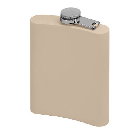 Фляжка 240 мл Remarque soft touch, 304 сталь, бежевый