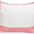 Косметичка хлопковая Cotton, белый/пыльно-розовый