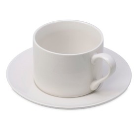 Чайная пара прямой формы Phyto 2.0, 250мл, белый