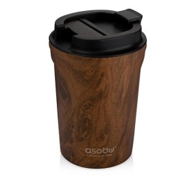 Термокружка CAFe COMPACT, 380 мл, wood