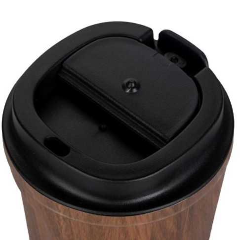 Термокружка CAFe COMPACT, 380 мл, wood