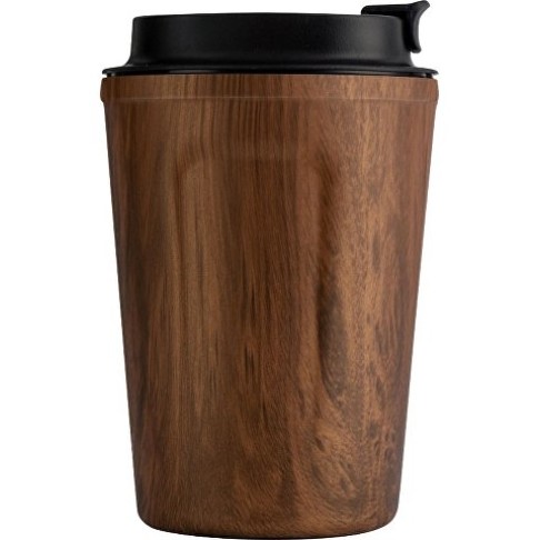 Термокружка CAFe COMPACT, 380 мл, wood