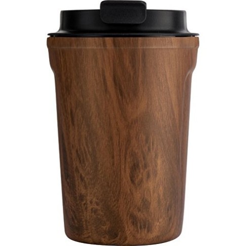 Термокружка CAFe COMPACT, 380 мл, wood