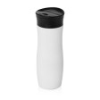 Вакуумная термокружка с кнопкой Streamline, Waterline, soft-touch, белый (P)