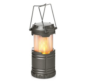 Туристический фонарь с эффектом пламени «Beacon», серый