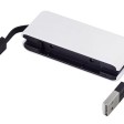 USB-хаб «Hubix» с коннектором 2-в-1 USB-C и USB-A, 2.0, белый