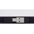 USB-хаб «Hubix» с коннектором 2-в-1 USB-C и USB-A, 2.0, белый