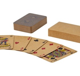 Набор игральных карт из крафт-бумаги Ace - Натуральный