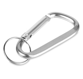 Брелок-карабин из переработанного алюминия 