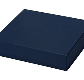 Подарочная коробка с эфалином Obsidian L 243 х 208 х 63, синий (P)