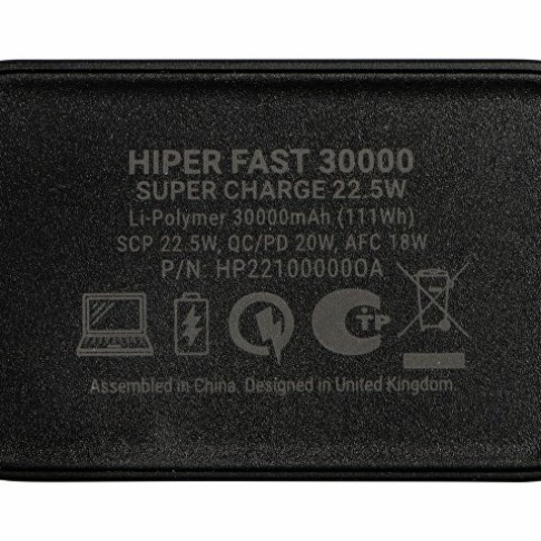 Портативный внешний аккумулятор FAST 30000 Black (P)