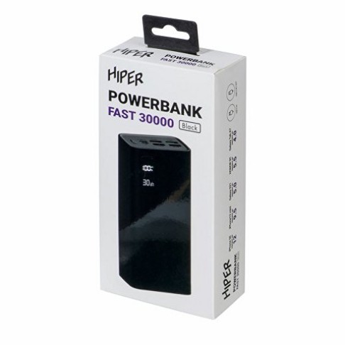 Портативный внешний аккумулятор FAST 30000 Black (P)