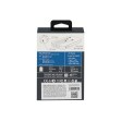RIVACASE VA2220 (20000 мАч) внешний аккумулятор с дисплеем и встроенными кабелями, белый, 12/24