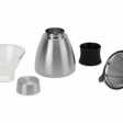 Кофеварка POUR OVER, 1000 мл, серебристый/черный