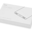 Портативное зарядное устройство с красной подсветкой логотипа «Faros», soft-touch, 4000 mAh