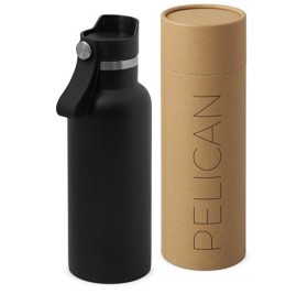 Вакуумная термобутылка «Pelican», 500 мл, черный