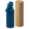 Вакуумная термобутылка «Pelican», 500 мл, синий индиго