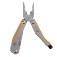 Мультитул Stinger, 102 мм, 8 функций, сталь/АБС-пластик, оранжевый, в комплекте нейлоновый чехол