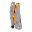 Мультитул Stinger, 102 мм, 8 функций, сталь/АБС-пластик, оранжевый, в комплекте нейлоновый чехол