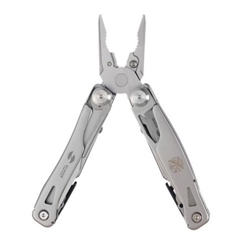 Мультитул Stinger, 106 мм, 15 функций, сталь, серебристый, в комплекте нейлоновый чехол