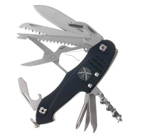 Нож перочинный Stinger, 96 мм, 15 функций, материал рукояти: алюминий (черный) Нож перочинный Stinger, 96 мм, 15 функций, материал рукояти: алюминий (черный)