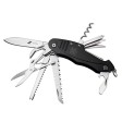 Нож перочинный Stinger, 96 мм, 15 функций, материал рукояти: алюминий (черный)