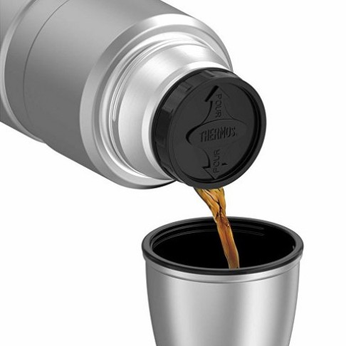 Термос из нерж. стали тм THERMOS SK2020 MS King 2.0L, серебристый