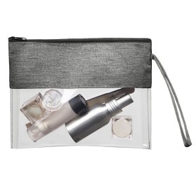 Косметичка из PVC и ткани Косметичка из PVC и ткани