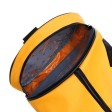 Сумка спортивная TORBER РИТМ, желтая, полиэстер 900D с PU покрытием, 45 х 25 х 25 см