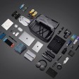 Антикражный рюкзак-трансформер Clickpack Travlo для ноутбука 16