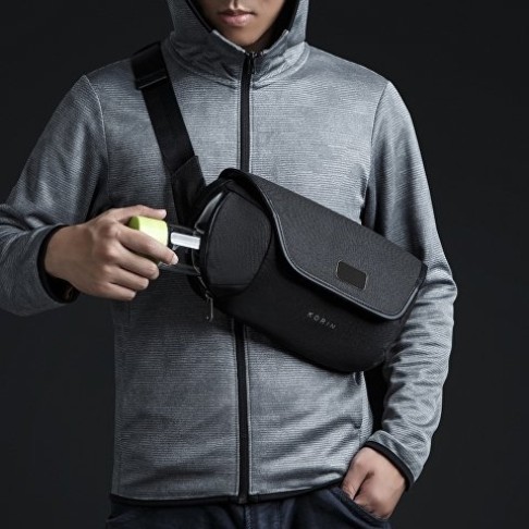 Антикражная сумка на пояс Clickpack, черный