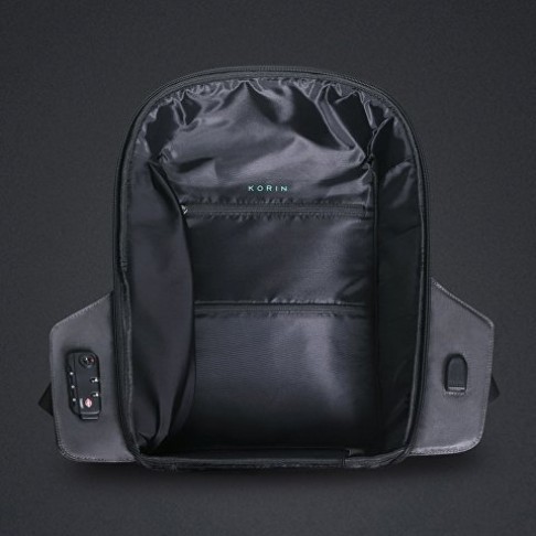 Водостойкий антикражный рюкзак Hipack для ноутбука 15.6